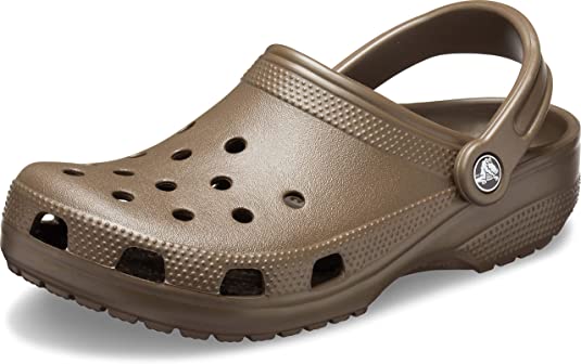 Crocs Unisex-Adult Classic Clog, 6D, Chocolate, 10 US for men