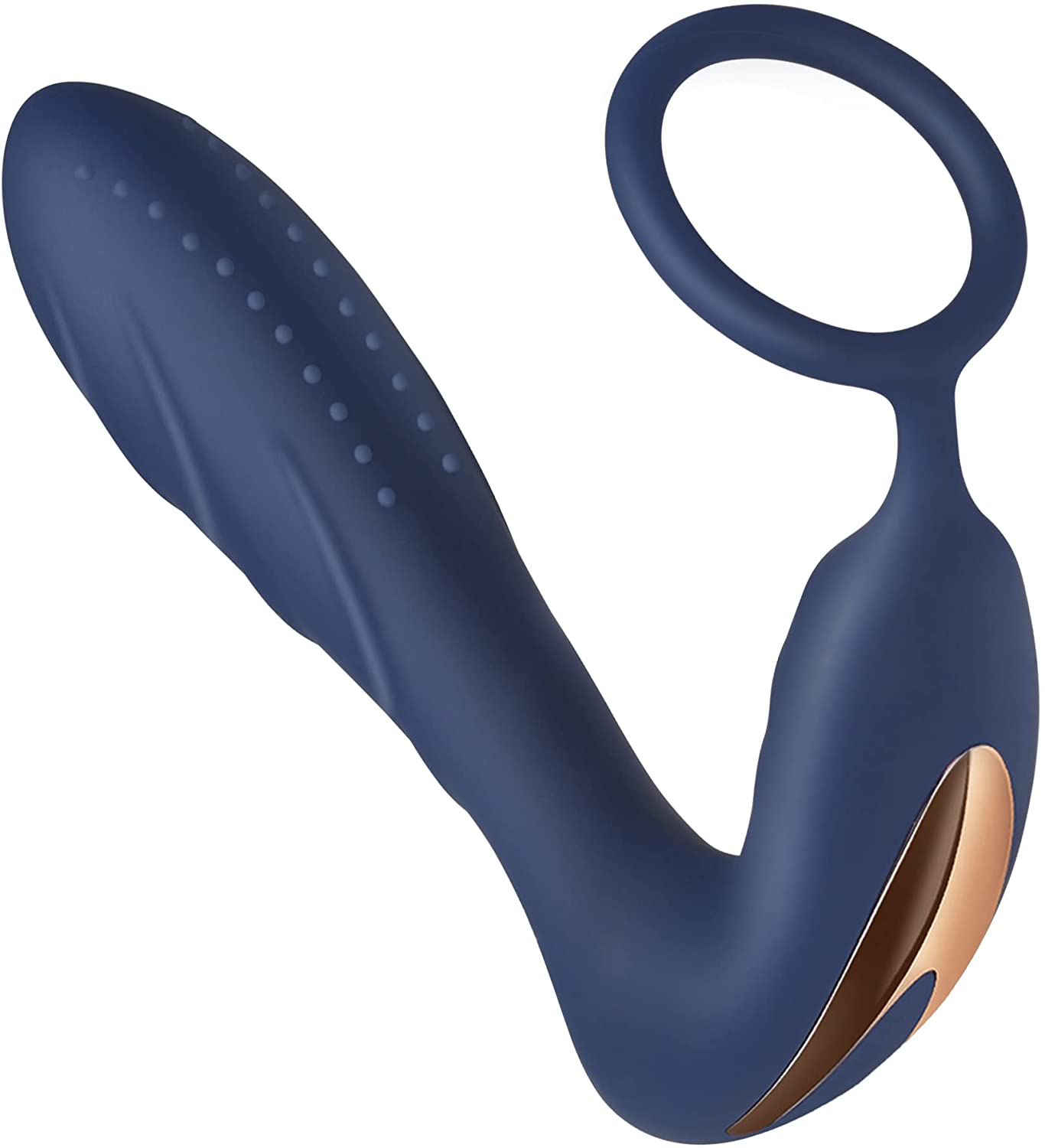 Prostate Massager with Cock Ring,10 Patterns Anal Plug with Remote Control,  G-spot Vibrator Sex Toys for Men, Women and Couple Price in Pakistan