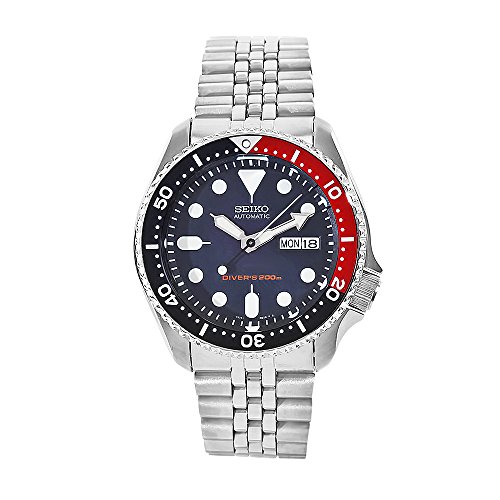 Seiko men's skx175 stainless clearance steel automatic dive watch